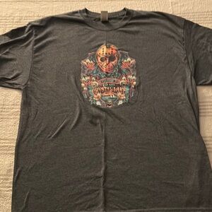 Gildan Dark Gray Graphic Tee